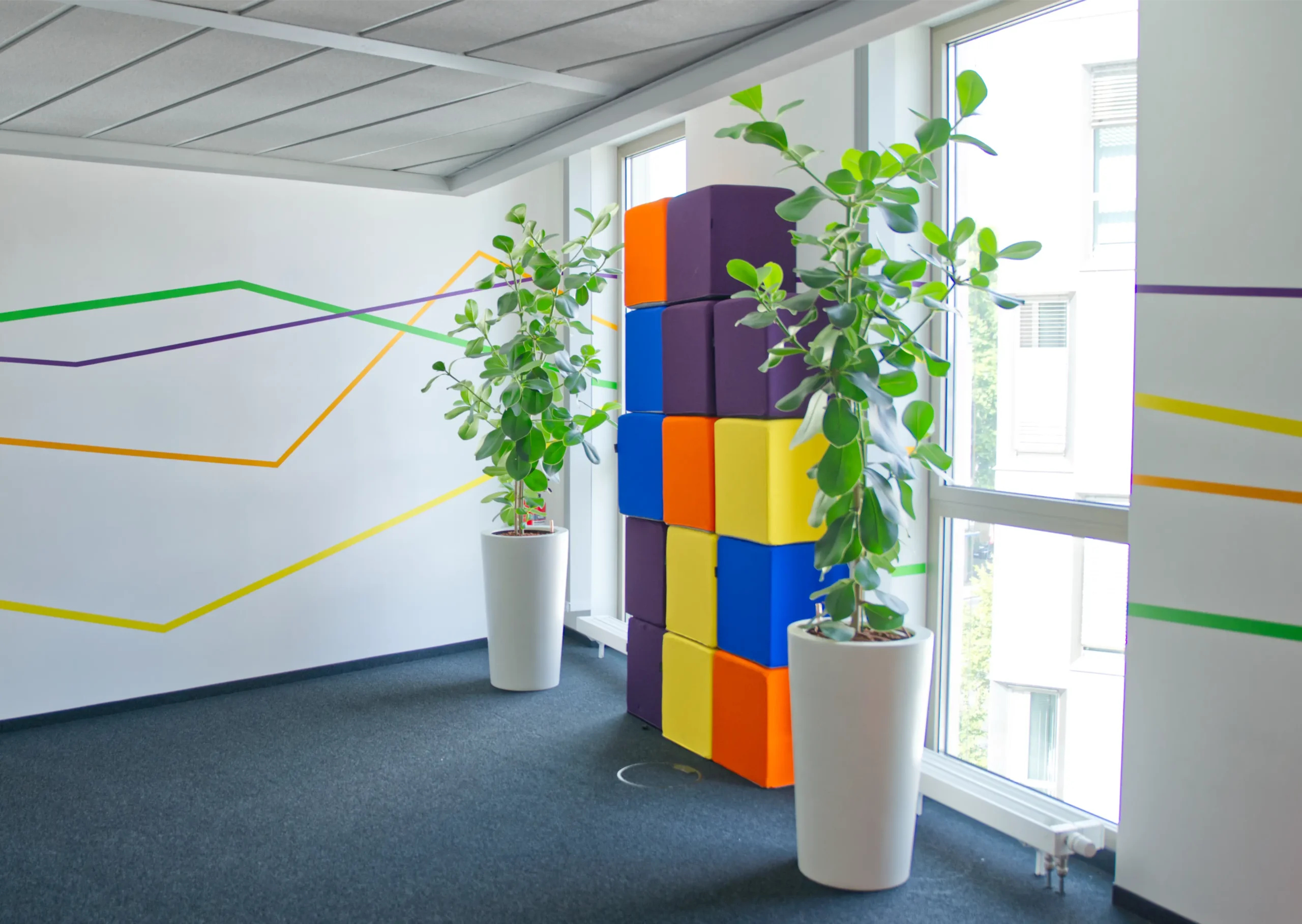 hydropflanzen_Großraumbüro_Fensterfront_hydro-plan